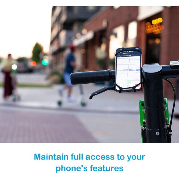 2pk Universal Motorcycle MTB Bike Bicycle Handlebar Mount Holder Cell Phone GPS - Picture 7 of 12